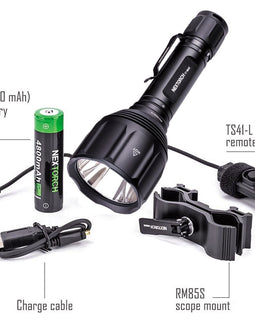 Nextorch HUNTING SET T7 MAX (1100 mt) Ricaricabile 1200 Lumens LED