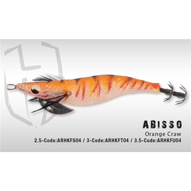 HERAKLES ARTIFICIALE ABISSO COLOR ORANGE CRAW SIZE 3