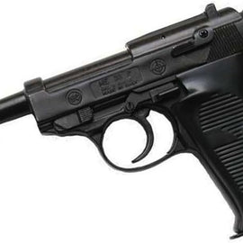 Pistola a salve modello Beretta 92FS calibro 9 mm nikel + 50 colpi