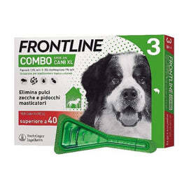 Frontline Combo - Antiparassitario per cani >40Kg - 3 pipette