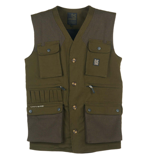GILET CACCIA CANVAS CARTUCCERA 93219 303