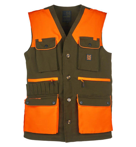 GILET CACCIA CANVAS CARTUCCERA 93219 392