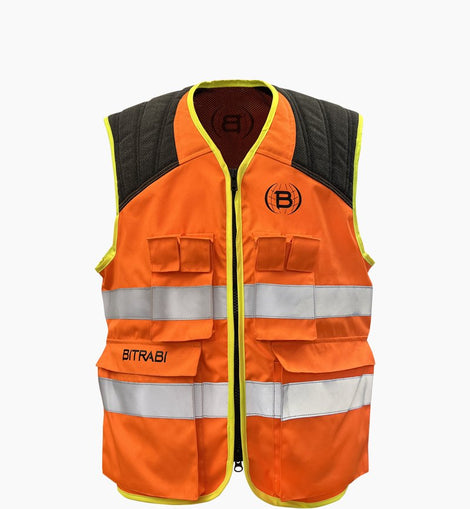 Bitrabi SICUR MAN Gilet da caccia al cinghiale alta visibilità