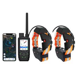 TR-Dog Houndmate 100/R50 KIT GPS Palmare + 2 Collari