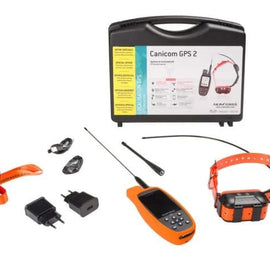 Canicom GPS 2 Kit completo di localizzatore GPS - NUM'AXES - Nero/Arancione