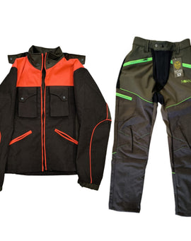 Kit Giacca 3.0 Full Kevlar e Pantalone Green Plus Full Kevlar
