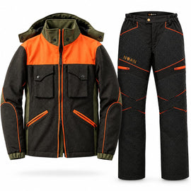 PROMO Completo Noan Full Kevlar Giacca e Pantalone Arancio