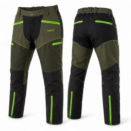 Pantaloni Noan Full Kevlar Anti Rovo Green