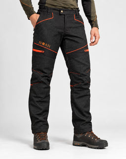 Pantaloni Noan Full Kevlar Anti Rovo - Inserti Arancio