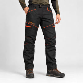 Pantaloni Noan Full Kevlar Anti Rovo - Inserti Arancio
