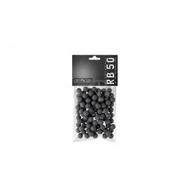 UMAREX T4E PALLINI IN GOMMA CAL. 50 RUBBERBALL PRACTICAL NERA 1,23 GRAMMI (CONF. 100)