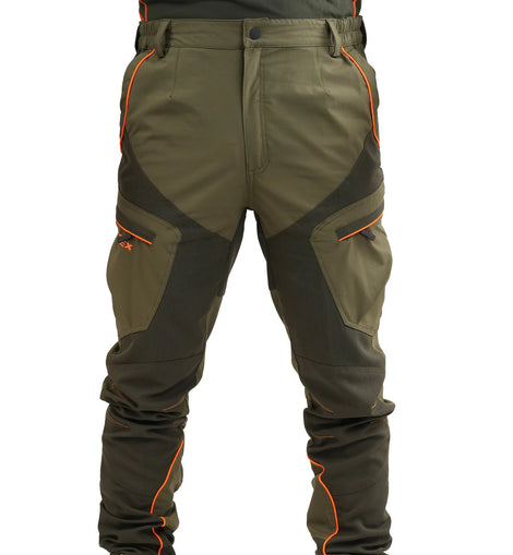 Pantaloni La Masseria - inserti Arancio - Art 74
