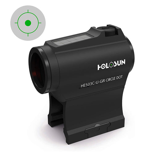 Holosun Elite HE503C-U-GR Micro Ottica di puntamento Green