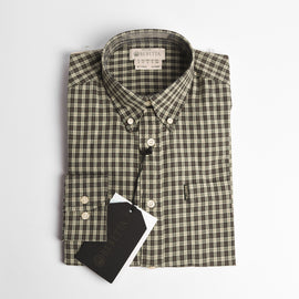 Camicia Beretta Button Down green check