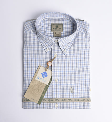 Camicia Beretta sport classic Button Down DD-Drip dry shirt ski plaid