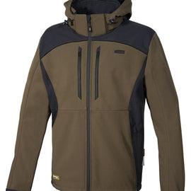 Giacca Softshell Cofra KLARBO Fango/Marrone