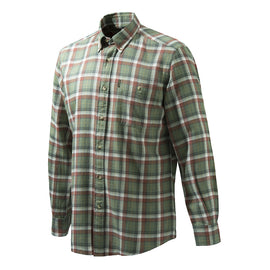 Beretta Camicia Flanella Button Down Verde