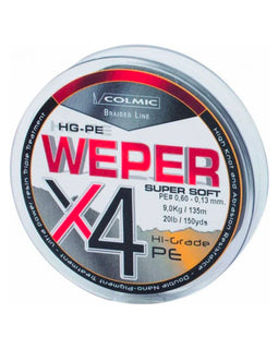 Colmic Trecciato HG-PE Weper super soft X4 0,05mm