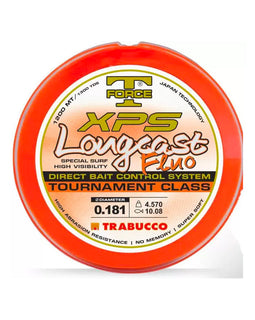 Trabucco Lenza T-Force XPS Longcast fluo Tournment Class 0,355mm